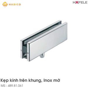 Kẹp trên khung có trục xoay inox bóng DIY 489.81.061