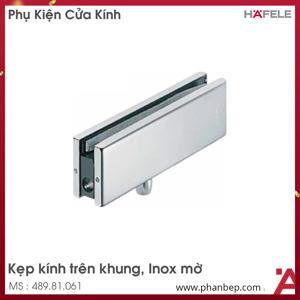 Kẹp trên khung có trục xoay inox bóng DIY 489.81.061