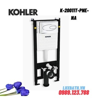 Két nước bồn cầu âm tường Kohler K-6284T-NA