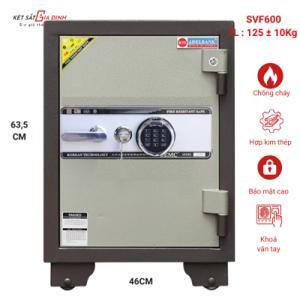 Két sắt cánh đúc khóa vân tay Adelbank SVF600