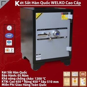 Két sắt cánh đúc welko KS125DM