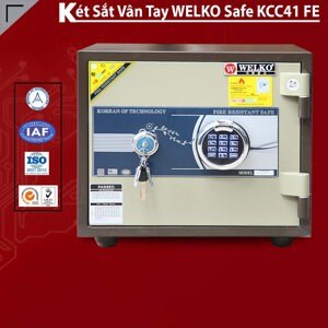 Két sắt chống cháy vuông Welko KCC41 (375*410*350)