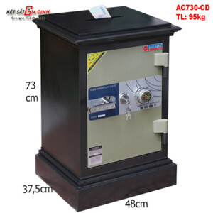 Két sắt công đức khóa cơ phổ thông Adelbank AC730CD