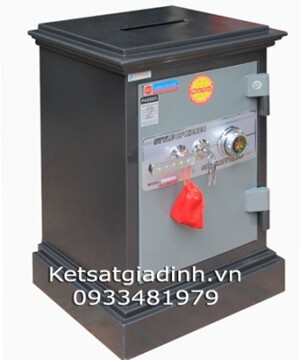 Két sắt công đức khóa cơ phổ thông Adelbank AC730CD