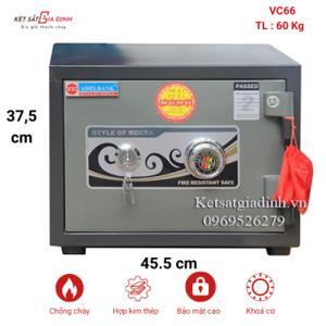 Két sắt gia đình khóa cơ Adelbank VC66