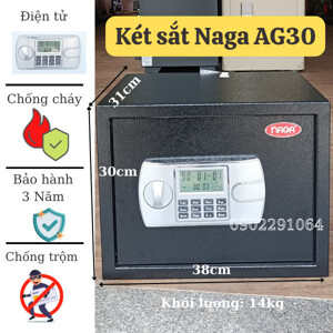 Két sắt mini Naga AG-30