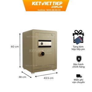 Két sắt nhập khẩu vân tay điện tử Bofa BF-V-60BJ