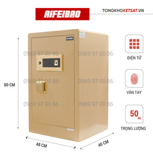 Két sắt thông minh Aifeibao HK-M/D-80-BL