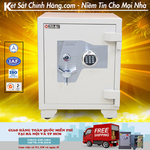 Két sắt xuất khẩu Mỹ Welko US68VT vân tay