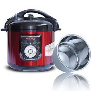 Nồi áp suất điện cơ Khaluck.Home KL788S  - Nồi đa năng, 6.0 lít, 1000W