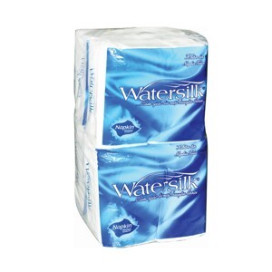 Khăn giấy 1 lớp Watersilk lõi100 tờ/gói