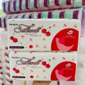Khăn giấy rút 2 lớp Silkwell gói 280 tờ