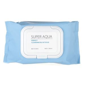 Khăn giấy tẩy trang Missha Super Aqua Perfect Cleansing Tissue