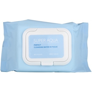 Khăn giấy tẩy trang Missha Super Aqua Perfect Cleansing Tissue