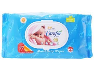 Khăn giấy ướt trẻ em Carefor 80 miếng