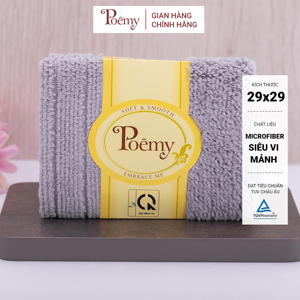 Khăn mặt siêu mềm Poêmy 29x29