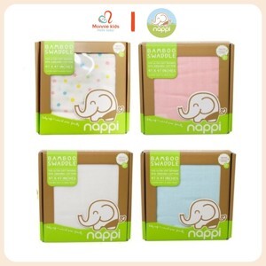 Khăn sợi tre Nappi 1 chiếc/ hộp 120x120 cm