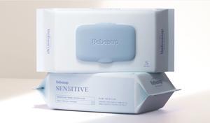 Khăn ướt Bebesup Sensitive có nắp 80 tờ