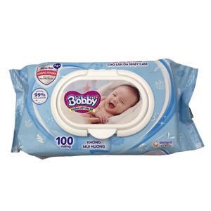 Khăn ướt Bobby 100 tờ
