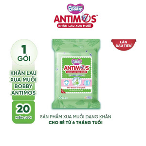 Khăn ướt Bobby 20 tờ