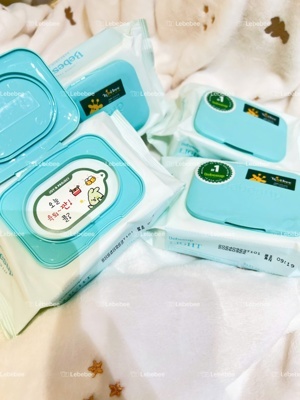 Khăn ướt em bé Bebesup Light hương 20 miếng