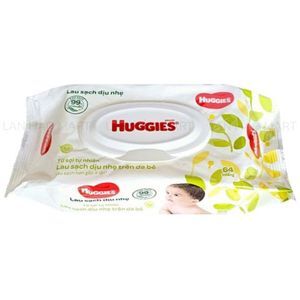 Khăn ướt Huggies USA - 64 miếng