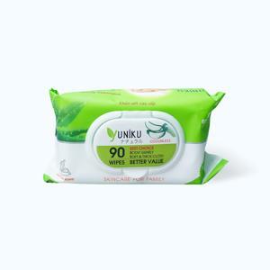 Khăn ướt không mùi Yuniku (90 tờ/gói)