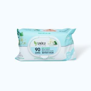 Khăn ướt không mùi Yuniku (90 tờ/gói)