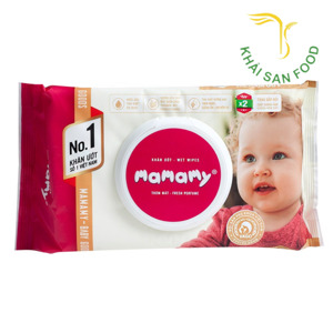 Khăn ướt Mamamy 100 tờ - có mùi