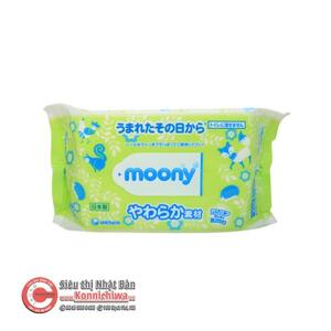 Khăn ướt Moony Nhật 80 tờ