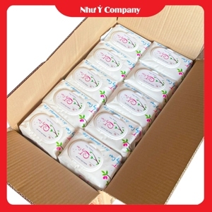 Khăn ướt mùi phấn Babycare 30 tờ