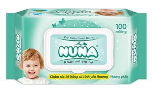 Khăn ướt Nuna 100 tờ
