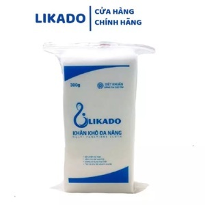 Khăn vải khô đa năng Likado túi 300g