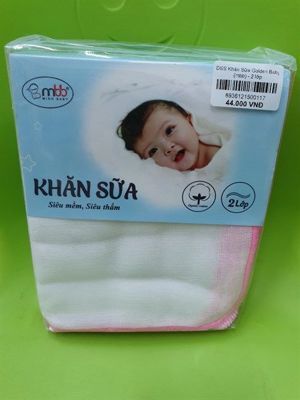 Khăn xô sữa Golden Baby (28*34) 2 lớp