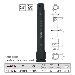 Khẩu chuyển Yato YT-1343