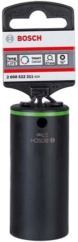 Khẩu dài 1/2″ 27mm Bosch 2608522311