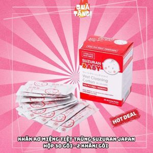 Khẩu trang kháng khuẩn Suzuran trẻ em (7 chiếc)