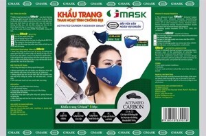 Khẩu trang than hoạt tính Gmask - Qua tai