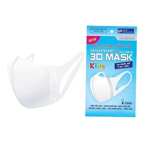 Khẩu trang trẻ em 3D Mask Tanaphar hộp 10 chiếc