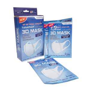 Khẩu trang trẻ em 3D Mask Tanaphar hộp 10 chiếc