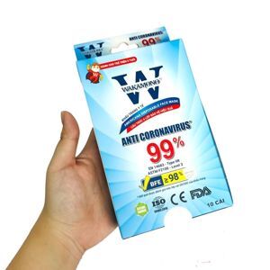 Khẩu trang trẻ em Wakamono 4 lớp hộp 10 cái