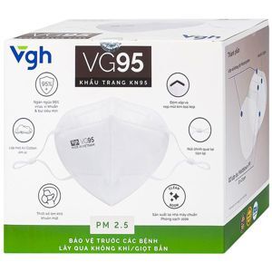 Khẩu trang y tế 5 lớp KN95 VG95 (hộp 30 cái)