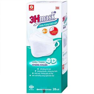 Khẩu trang y tế cao cấp Vĩnh Tiến 4D 3Hmask