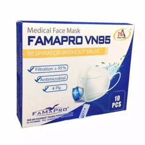 Khẩu trang y tế Famapro VN95 10 cái