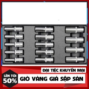 Khay bộ tuýp dài 1/2" 14 chi tiết Yato YT-5539