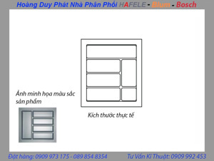 Khay chia thìa dĩa Hafele 556.84.565