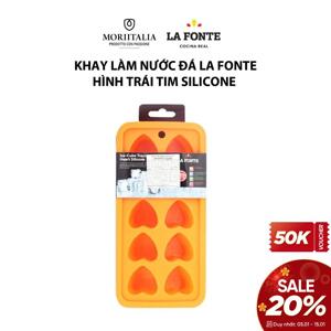 Khay đá hình trái tim Silicone La Fonte YY22482