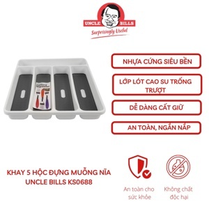 Khay đựng dao Uncle Bills KS0688 - 5 hộc