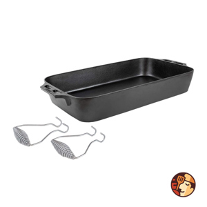 Khay gang Lodge Fish Pan 8.5L