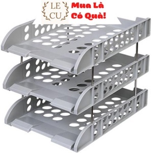 Khay nhựa 3 tầng Deli 9217